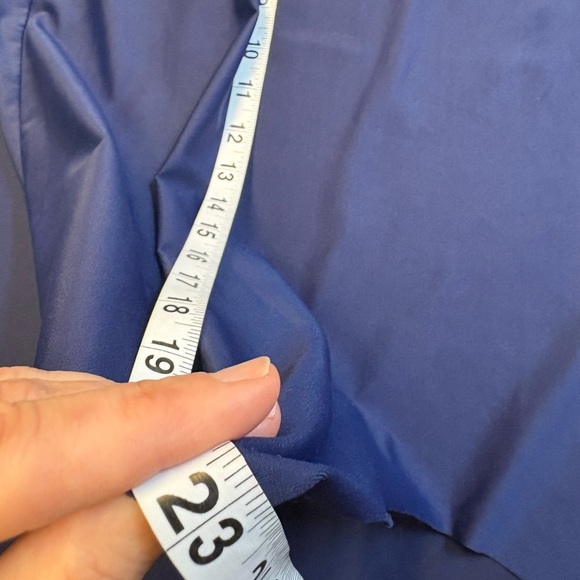 Silhouette Solution Blue Floral Sarong Stretchy Asymmetrical Hem size Medium - Picture 5 of 5